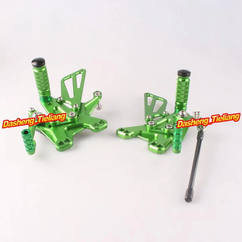 Motorcycle Adjustment Foot Pegs Rest Rear Set Foot Rests Rearset For Kawasaki Ninja ZX10R 2011-2012
Motorcycle Adjustment Foot Pegs Rest Rear Set Foot Rests Rearset For Kawasaki Ninja ZX10R 2011-2012