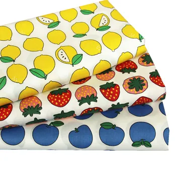 Fruits Cotton Fabric Patchwork Tissus Apple Lemon Cloth DIY Quilting Sewing Bedding Sheets Needlework Tecido Tela 100*160cm
Fruits Cotton Fabric Patchwork Tissus Apple Lemon Cloth DIY Quilting Sewing Bedding Sheets Needlework Tecido Tela 100*160cm