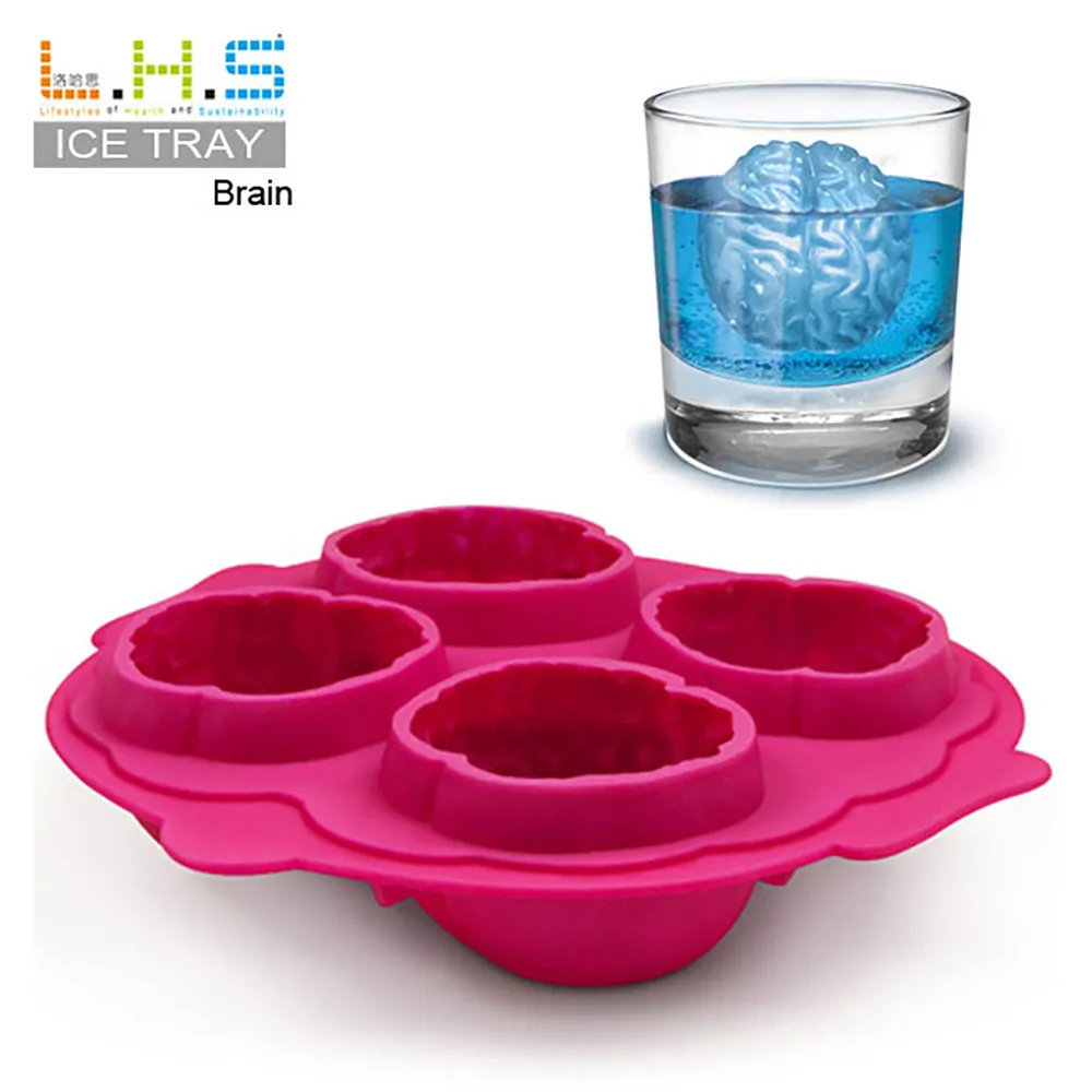 Kitchen bar supplies ice lattice Silicone Brain Shaped Ice Tray Mold Party Drink Ice Tray Zombie Party Fun
Kitchen bar supplies ice lattice Silicone Brain Shaped Ice Tray Mold Party Drink Ice Tray Zombie Party Fun