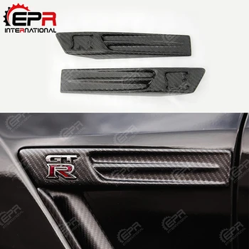 For Nissan R35 GT-R Carbon Fiber GTR Logo Fender Emblem Replacement Garnish Glossy Finish Wheel Flare Arch Trim Car Accessories
For Nissan R35 GT-R Carbon Fiber GTR Logo Fender Emblem Replacement Garnish Glossy Finish Wheel Flare Arch Trim Car Accessories