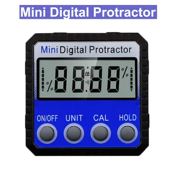 360 Degree Mini Digital Protractor Inclinometer Electronic Level Box Magnetic Base Measuring Tools
360 Degree Mini Digital Protractor Inclinometer Electronic Level Box Magnetic Base Measuring Tools