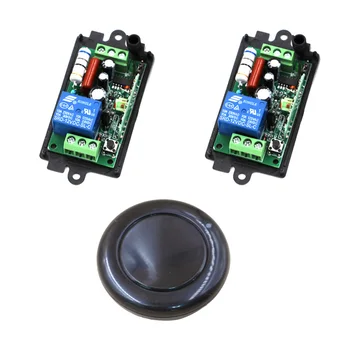 AC 110V Wireless Remote Control light Switch 220V 10A Relay Transmitter Radio Light Switch System Learning Code 315/433Mhz
AC 110V Wireless Remote Control light Switch 220V 10A Relay Transmitter Radio Light Switch System Learning Code 315/433Mhz