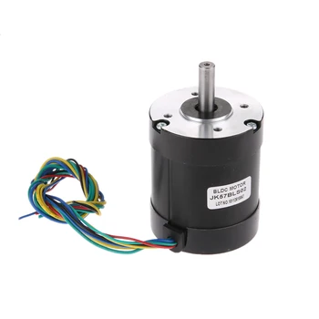 57BLS02 57x75mm Brushless DC Motor BLDC 36V 92W 4000rpm 3 Phase 0.22N.m/31.0oz.in. Small DC Motor For 3D Printer DIY Design
57BLS02 57x75mm Brushless DC Motor BLDC 36V 92W 4000rpm 3 Phase 0.22N.m/31.0oz.in. Small DC Motor For 3D Printer DIY Design
