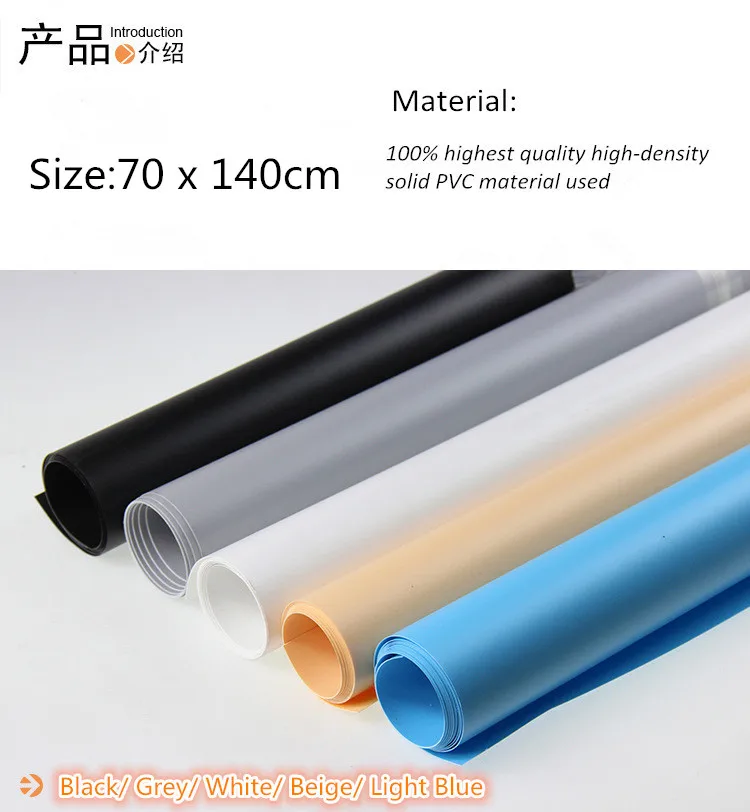 70 x 140cm white sky blue PVC Material background backdrop Anti-wrinkle for Photo Studio Photography Lighting foto Background
70 x 140cm white sky blue PVC Material background backdrop Anti-wrinkle for Photo Studio Photography Lighting foto Background