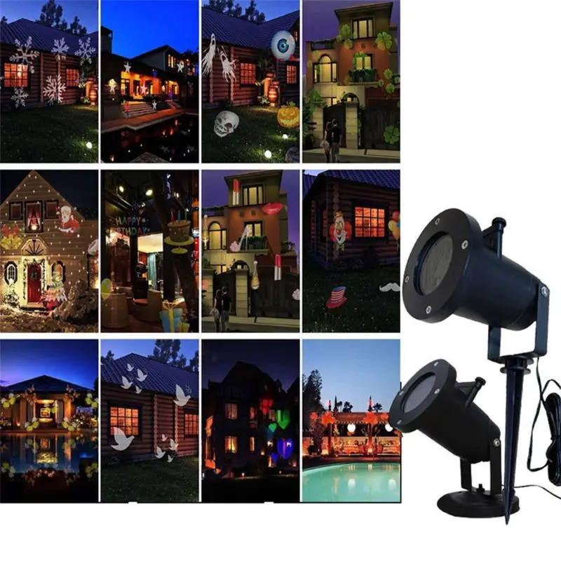Waterproof LED Stage Light Insert Card Slides Patterns Laser Projection Lamp For Christmas decoration
Waterproof LED Stage Light Insert Card Slides Patterns Laser Projection Lamp For Christmas decoration