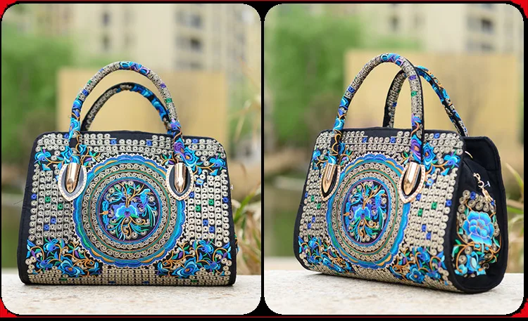 Sac à main tissu ethnique Sac à main tissu ethnique