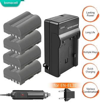bonacell Rechargeable Batteries + Charger 2.0Ah EN-EL3e EN EL3e EL3a for Nikon D300S D300 D100 D200 D700 D70S D80 D90 D50 L10
bonacell Rechargeable Batteries + Charger 2.0Ah EN-EL3e EN EL3e EL3a for Nikon D300S D300 D100 D200 D700 D70S D80 D90 D50 L10