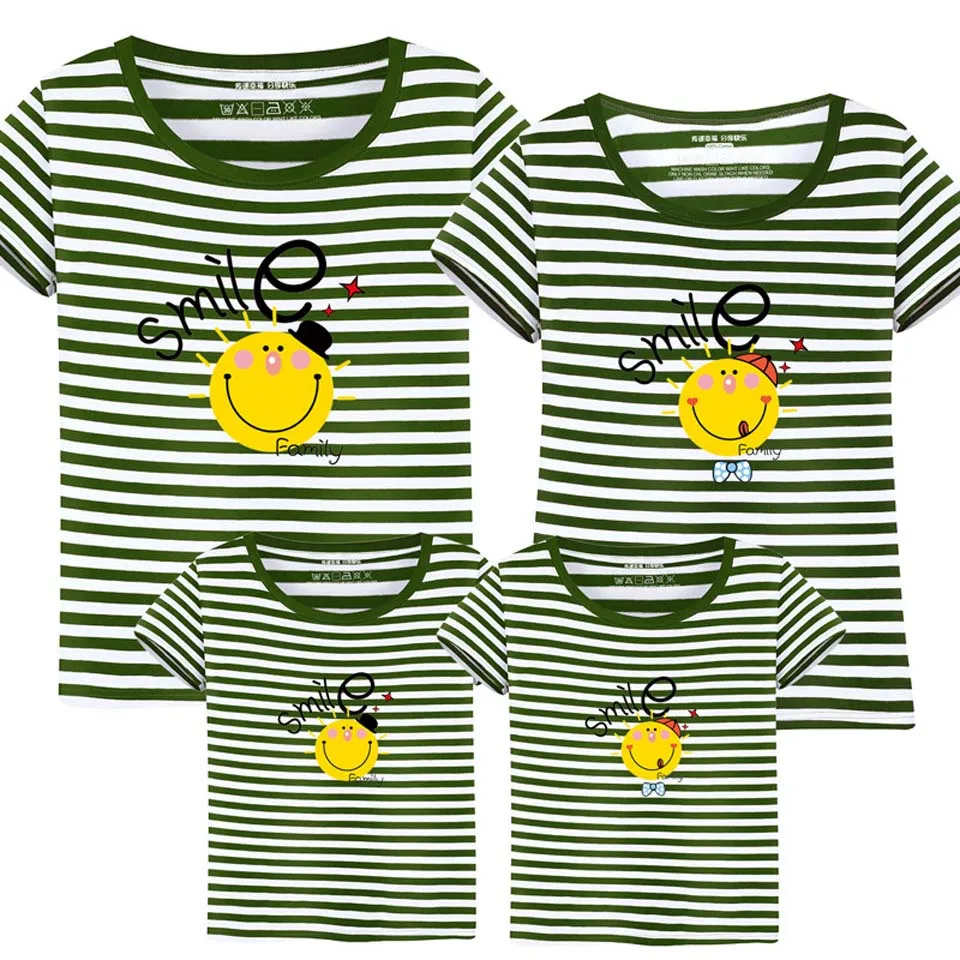 2018 Summer Family Matching Outfits Mother and Daughter Clothes Family Look Printed Smile Father Son T-shirt and Pant Clothing
2018 Summer Family Matching Outfits Mother and Daughter Clothes Family Look Printed Smile Father Son T-shirt and Pant Clothing