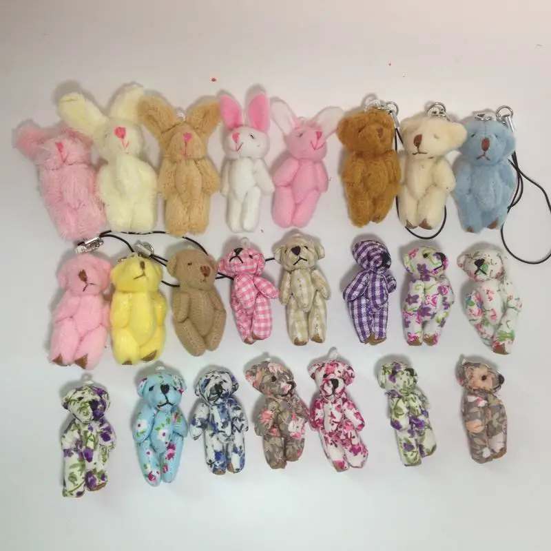 Wholesale 10pcs/Lot Mini Teddy Bear Toy Joint Bear Bouquet Packaging Material Wedding Gift rabbit toys Wedding Gift for Children
Wholesale 10pcs/Lot Mini Teddy Bear Toy Joint Bear Bouquet Packaging Material Wedding Gift rabbit toys Wedding Gift for Children