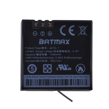 1pc Battery AZ16-1 for Original Xiaomi YI lite 2 4K 4k camera battery for Xiao yi 4k Action Camera Battery
1pc Battery AZ16-1 for Original Xiaomi YI lite 2 4K 4k camera battery for Xiao yi 4k Action Camera Battery