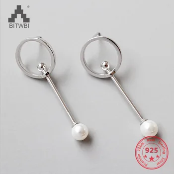 New Circle Long 925 Sterling Silver Earrings Fashion Pearl Jewelry for Women Wedding Party Pendientes Mujer Christmas Gift
New Circle Long 925 Sterling Silver Earrings Fashion Pearl Jewelry for Women Wedding Party Pendientes Mujer Christmas Gift