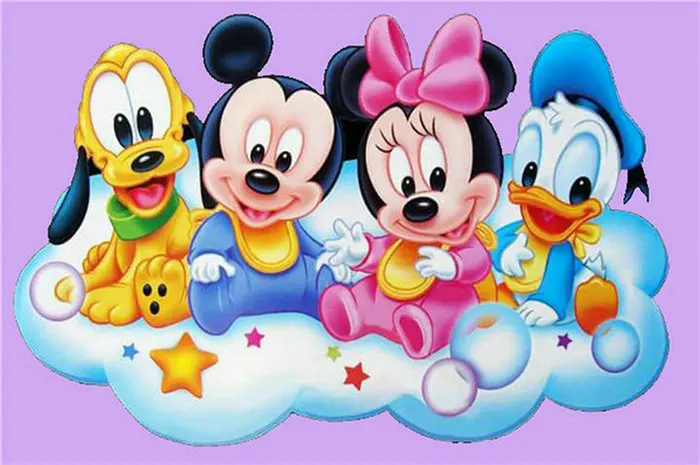 Diy-diamond-painting-cross-stitch-Donald-duck-full-5D-diamond-embroidery-cartoon-Mickey-mouse-diamond-mosaic