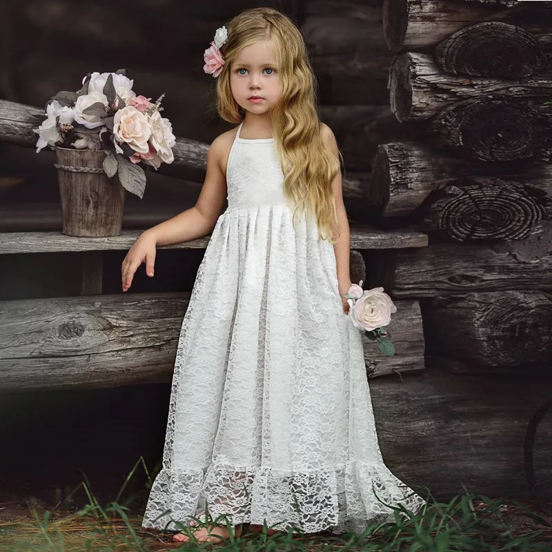 2019 Kids Girls Silk Embroidery Dresses Summer Children Shoulder-straps Toddler Baby White Sleeveless Princess Dress Clothes
2019 Kids Girls Silk Embroidery Dresses Summer Children Shoulder-straps Toddler Baby White Sleeveless Princess Dress Clothes