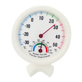 100pcs Round Shape Mini White Indoor Outdoor Analog Centigrade Thermometer Hygrometer Temperature Humidity Meter wen6732
100pcs Round Shape Mini White Indoor Outdoor Analog Centigrade Thermometer Hygrometer Temperature Humidity Meter wen6732