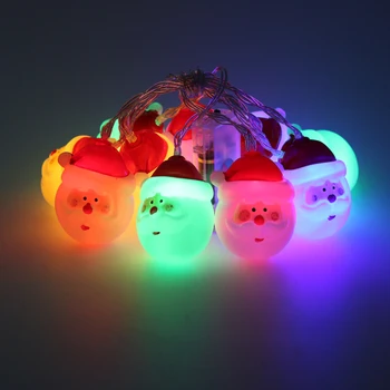 Christmas Lighting LED Strip Light Santa Claus Bulb 1.5 Meter 3 Metre Christmas Tree Navidad Warm white Colorful luci natale
Christmas Lighting LED Strip Light Santa Claus Bulb 1.5 Meter 3 Metre Christmas Tree Navidad Warm white Colorful luci natale