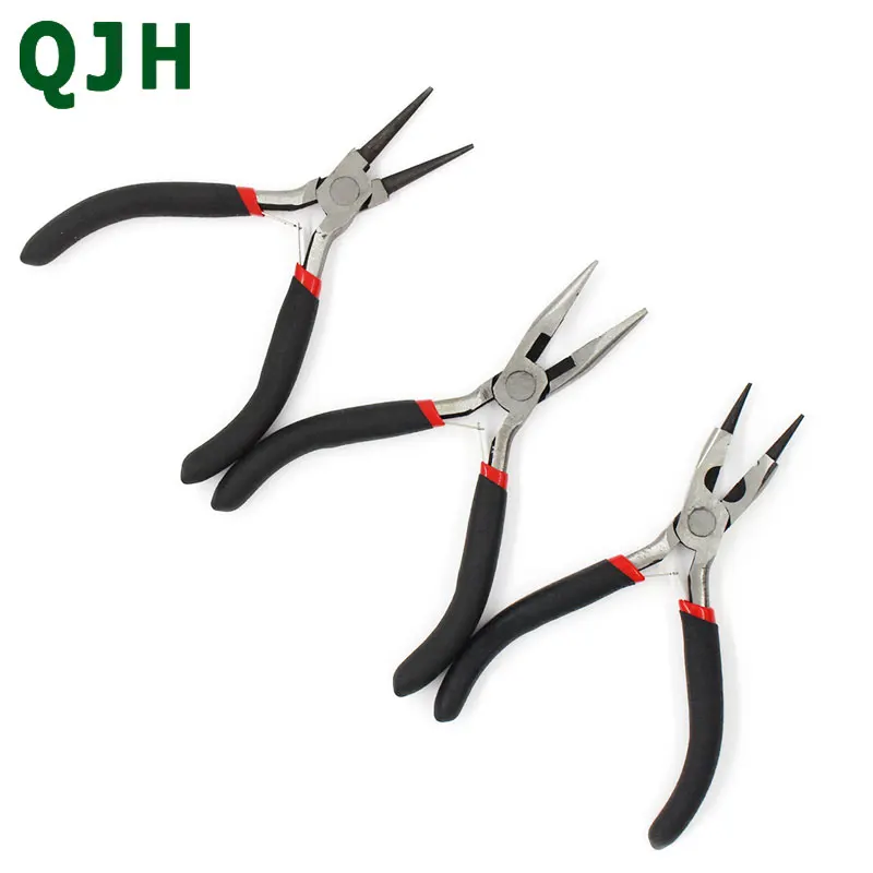 DIY Handmade Accessories Mini Long Nose Pliers Beaded Jewelry Pliers Multifunction Wire Crimping Cable Cutters 3 Types
DIY Handmade Accessories Mini Long Nose Pliers Beaded Jewelry Pliers Multifunction Wire Crimping Cable Cutters 3 Types