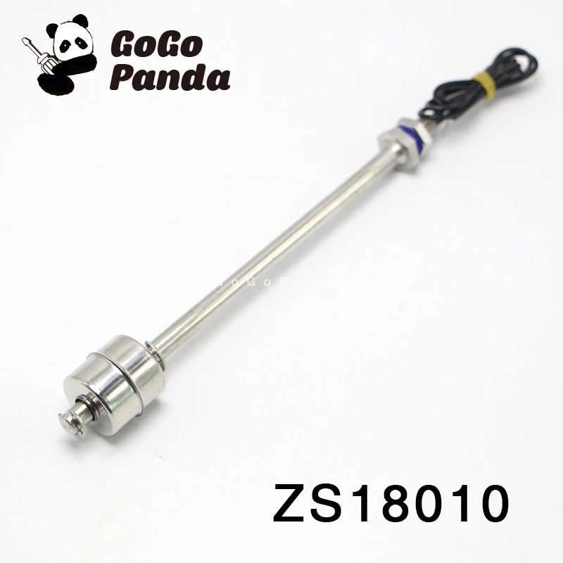 Free Shipping ZS18010 M10*180mm Tank Liquid Water Level Sensor Stainless Steel Float Switch Normal Close Type Wire Line:30cm NC
Free Shipping ZS18010 M10*180mm Tank Liquid Water Level Sensor Stainless Steel Float Switch Normal Close Type Wire Line:30cm NC