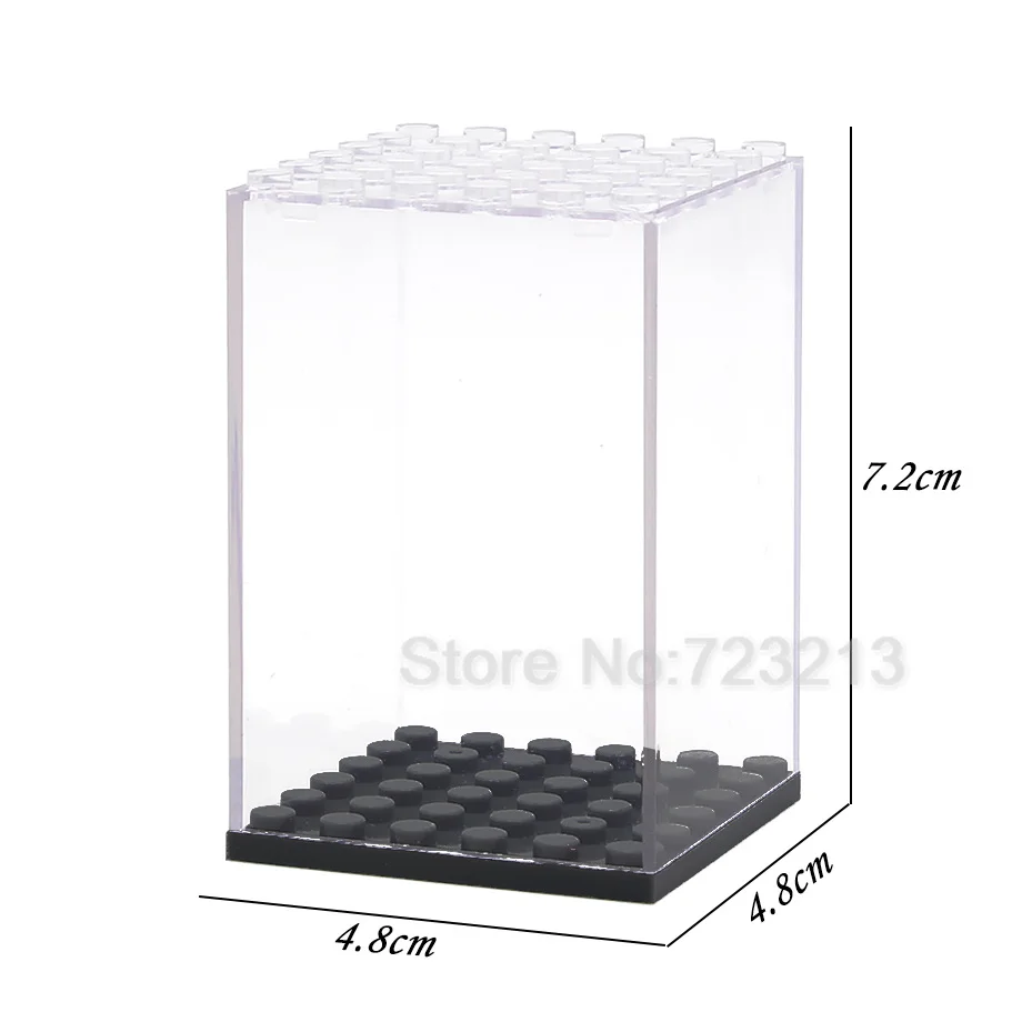 4.8*7.2cm/4.7*6.4cm Single Sale Display Box Showing Case Figure Plate Doll Building Blocks Set MOC Model Bricks Toys Children
4.8*7.2cm/4.7*6.4cm Single Sale Display Box Showing Case Figure Plate Doll Building Blocks Set MOC Model Bricks Toys Children