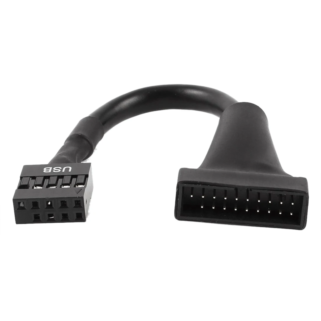 PLA-черный USB 2 0 9 контактный разъем для 3 20 кабель адаптера | Электроника