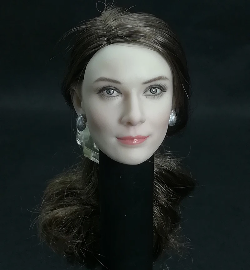 1/6 Audrey Hepburn Head Carving With long brown Long curly Hair Female head Model F 12" pale Figure body
1/6 Audrey Hepburn Head Carving With long brown Long curly Hair Female head Model F 12" pale Figure body