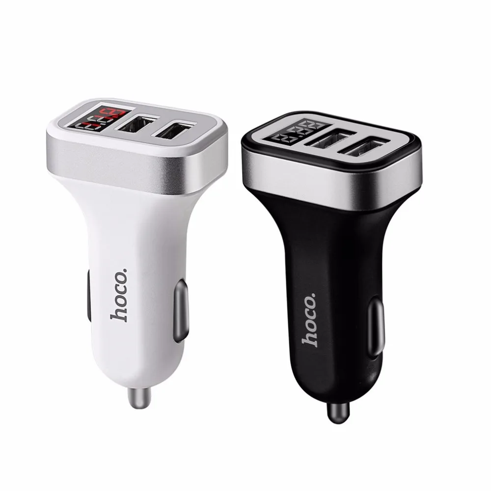 HOCO Z3-2U Multipurpose Dual USB Ports Car Charger LCD Digital Display 2.1A Fast Charging Voltage Current Tester
HOCO Z3-2U Multipurpose Dual USB Ports Car Charger LCD Digital Display 2.1A Fast Charging Voltage Current Tester