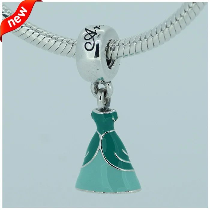 Fits For Pandora Braclets Ariel Dress Charms with Green Enamel 100% 925 Sterling Silver Beads Free Shipping
Fits For Pandora Braclets Ariel Dress Charms with Green Enamel 100% 925 Sterling Silver Beads Free Shipping