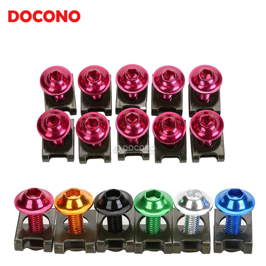 Universal 6mm Fairing Body Bolts Screw Nuts For Honda CB 599 919 400 CB600 HORNET CBR 600 F2 F3 F4 F4i 900RR 250 ktm duke 125
Universal 6mm Fairing Body Bolts Screw Nuts For Honda CB 599 919 400 CB600 HORNET CBR 600 F2 F3 F4 F4i 900RR 250 ktm duke 125