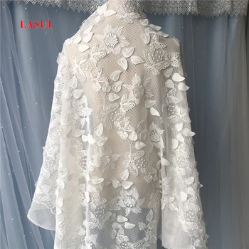 LASUI Rayon +milk silk Water soluble lace fabric White grid 3D flowers Wedding dress children's clothing DIY accessories S0045
LASUI Rayon +milk silk Water soluble lace fabric White grid 3D flowers Wedding dress children's clothing DIY accessories S0045