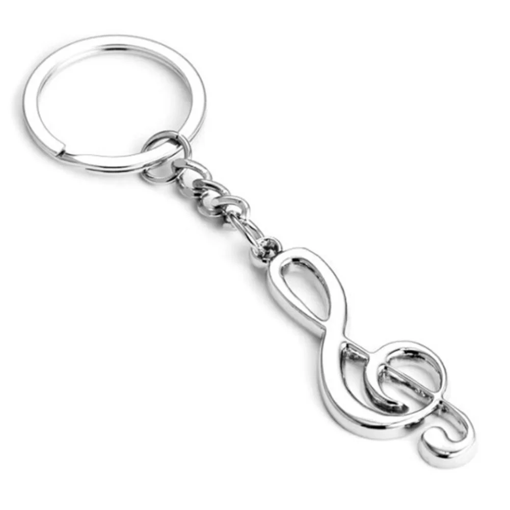Hot sale New key chain key ring silver plated musical note keychain for car metal music symbol key chains
Hot sale New key chain key ring silver plated musical note keychain for car metal music symbol key chains