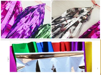 30pcs/lot 14" (35cm) long 23cm wide Metallic color Tissue Tassel Garland, gold,sliver, blue red, green, used in wedding deco
30pcs/lot 14" (35cm) long 23cm wide Metallic color Tissue Tassel Garland, gold,sliver, blue red, green, used in wedding deco