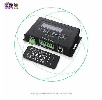 BC-300 DC12V-36V Time programmable LED Controller RGB RGBW Strip Light Controller programmable Timer Light DMX 512 Controller
BC-300 DC12V-36V Time programmable LED Controller RGB RGBW Strip Light Controller programmable Timer Light DMX 512 Controller