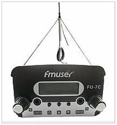 7W CZH-7C CZE-7C FU-7C FM stereo PLL broadcast transmitter 76MHz-108MHz + GP100 Antenna + Powersupply Kit cover 1KM-2.5KM
7W CZH-7C CZE-7C FU-7C FM stereo PLL broadcast transmitter 76MHz-108MHz + GP100 Antenna + Powersupply Kit cover 1KM-2.5KM