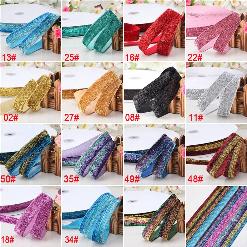25mm Glitter Metallic Velvet Ribbon Rope-100yds/roll+Hair Accessories Wedding Party Sewing Webbing Gift Packing Cord Decoration
25mm Glitter Metallic Velvet Ribbon Rope-100yds/roll+Hair Accessories Wedding Party Sewing Webbing Gift Packing Cord Decoration