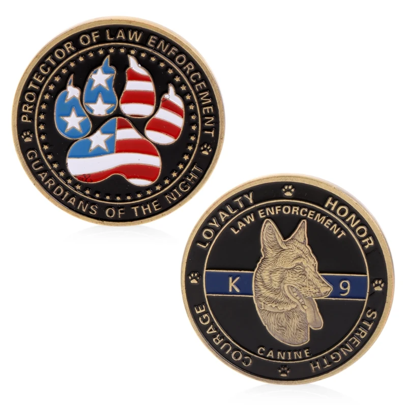 Police Dog Guardians Law Enforcement Protector Commemorative Challenge Coin Gift
Police Dog Guardians Law Enforcement Protector Commemorative Challenge Coin Gift