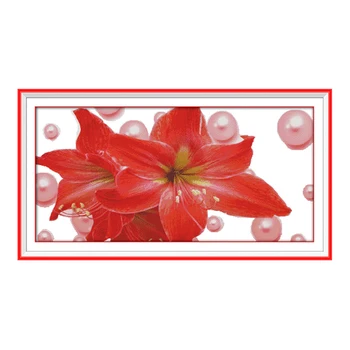 JoySunday chinese counted cross stitch diy Pearl and lily DMC14CT11CTcotton needlework livingroom restaurant hotel shop painting
JoySunday chinese counted cross stitch diy Pearl and lily DMC14CT11CTcotton needlework livingroom restaurant hotel shop painting
