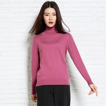 Spring and Autumn New Women's Sweater Slim Thin Long Sleeve Lapel Sweater High-Neck Pullover
Spring and Autumn New Women's Sweater Slim Thin Long Sleeve Lapel Sweater High-Neck Pullover