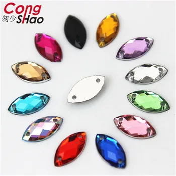 Cong Shao 100PCS 6*12mm Marquise Shape Acrylic rhinestone stones and Crystals Gems flatback sewing 2 Hole costume Button ZZ768
Cong Shao 100PCS 6*12mm Marquise Shape Acrylic rhinestone stones and Crystals Gems flatback sewing 2 Hole costume Button ZZ768