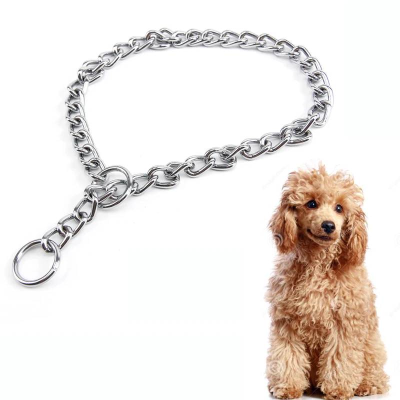 Stainless Steel Metal Pet Dog Training Choke Collar Slip Snake Chain Collars for Golden Retriever Dog Large Necklace
Stainless Steel Metal Pet Dog Training Choke Collar Slip Snake Chain Collars for Golden Retriever Dog Large Necklace