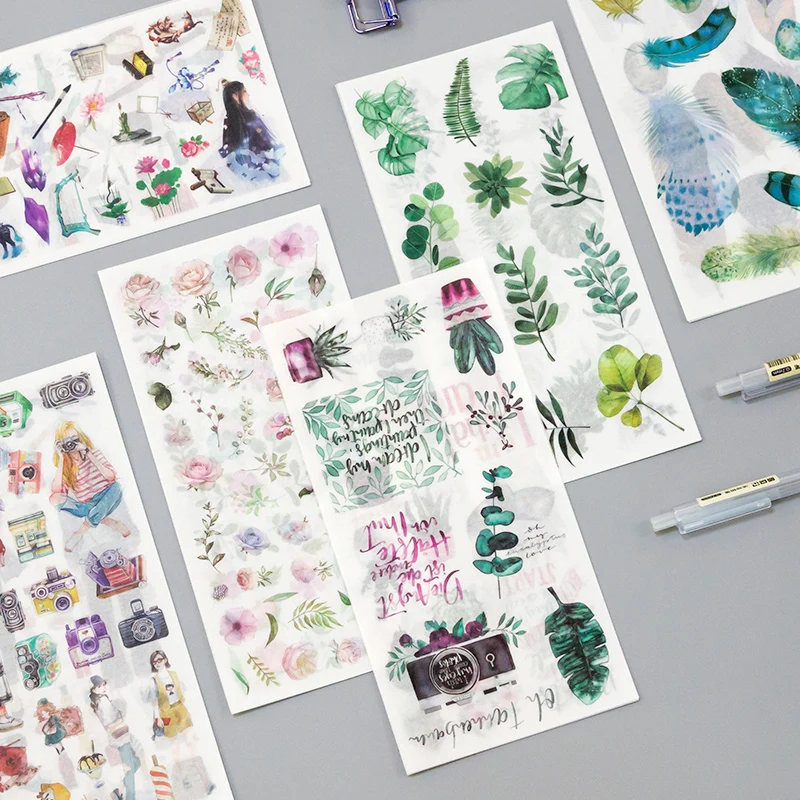 3 Pcs/Set Journey and Food Vintage Decorative Washi Stickers Scrapbooking Stick Label Diary Stationery Album Stickers
3 Pcs/Set Journey and Food Vintage Decorative Washi Stickers Scrapbooking Stick Label Diary Stationery Album Stickers
