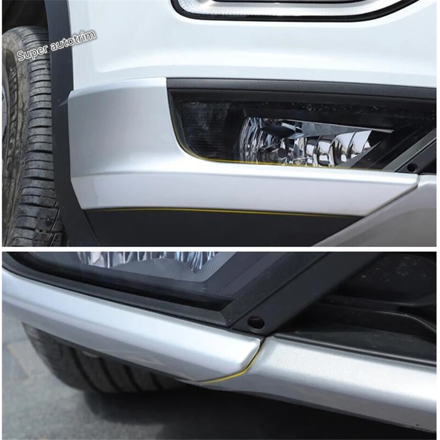 Lapetus Accessories Exterior Front Fog Lights Bumper Lower Corner Guard Protect Strip Cover For Volkswagen T-Roc T Roc 2018 2019 
Lapetus Accessories Exterior Front Fog Lights Bumper Lower Corner Guard Protect Strip Cover For Volkswagen T-Roc T Roc 2018 2019