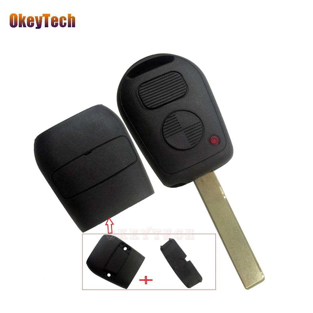 OkeyTech for Bmw 2 Button Blank Uncut HU92 Blade 2 Track Remote Car Key Shell Replacement Cover Case Fob For BMW E38 E39 E36 Z3
OkeyTech for Bmw 2 Button Blank Uncut HU92 Blade 2 Track Remote Car Key Shell Replacement Cover Case Fob For BMW E38 E39 E36 Z3