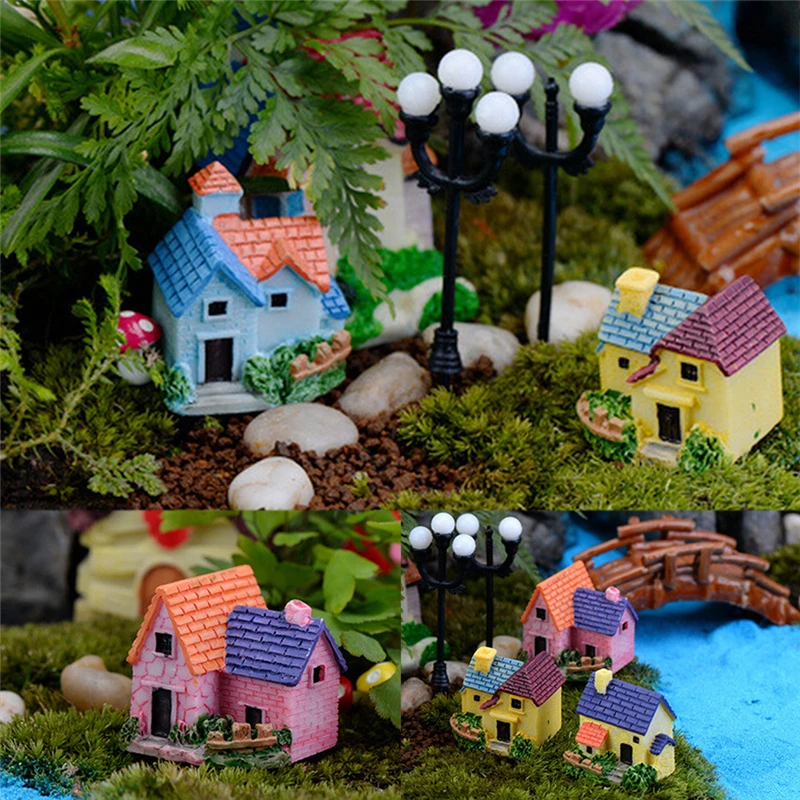 miniature house garden