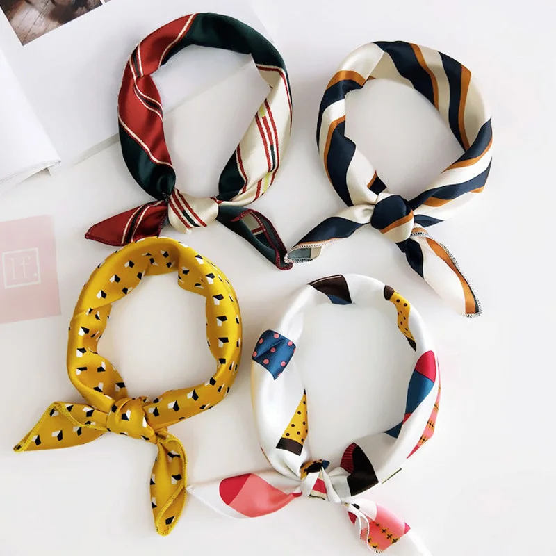 La MaxPa women scarf silk feeling hair neck scarves square office Printing Hotel Waiter Flight Attendants Handkerchief k2331
La MaxPa women scarf silk feeling hair neck scarves square office Printing Hotel Waiter Flight Attendants Handkerchief k2331