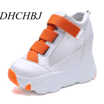 2019 Women Sneakers Mesh Casual Platform Trainers White Shoes 11CM Heels Summer Wedges Breathable Woman Height Increasing Shoes
2019 Women Sneakers Mesh Casual Platform Trainers White Shoes 11CM Heels Summer Wedges Breathable Woman Height Increasing Shoes
