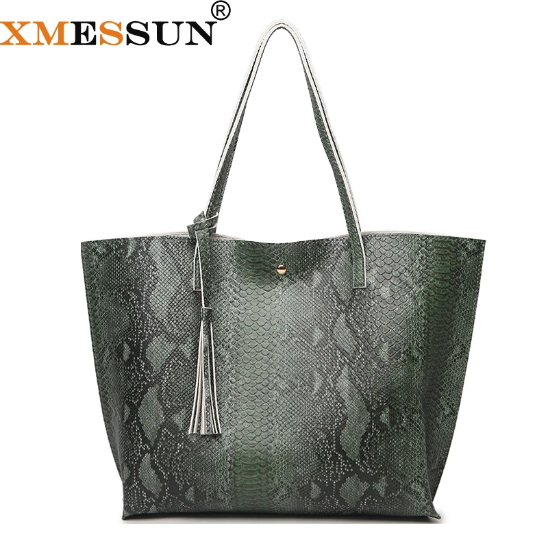 XMESSUN Women Python Handbags Ladies High Capacity Crocodile Pattern Shoulder Bag 2019 Designer High Quality Drop Shipping H112
XMESSUN Women Python Handbags Ladies High Capacity Crocodile Pattern Shoulder Bag 2019 Designer High Quality Drop Shipping H112