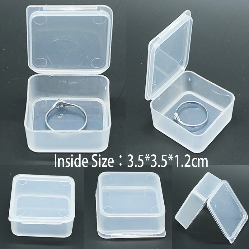 Free Shipping Transparent Plastic Small square Boxes Packaging Storage Box With Lid Small Products Accessories Finishing Box
Free Shipping Transparent Plastic Small square Boxes Packaging Storage Box With Lid Small Products Accessories Finishing Box