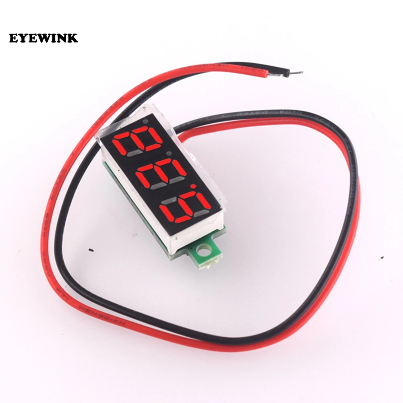 0.36 inch DC 0-30V LED Mini Digital Voltmeter Blue/red/green LED Display Volt Meter Gauge Voltage Panel Meter 2 wires
0.36 inch DC 0-30V LED Mini Digital Voltmeter Blue/red/green LED Display Volt Meter Gauge Voltage Panel Meter 2 wires