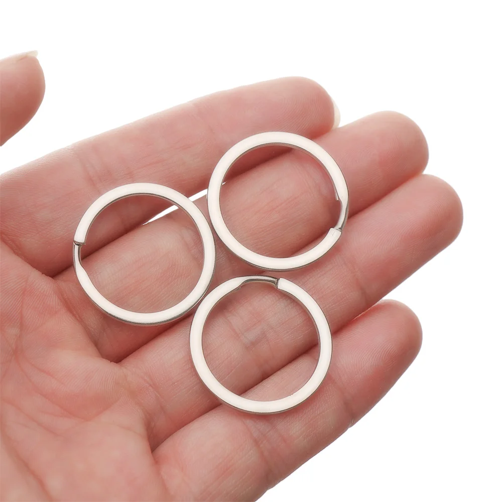 10 PCs/Pack 25/25/30/32mm New Metal Key Holder Split Key Ring Useful Stainless Steel Key Chain Connector Decorative Hoop Keyring
10 PCs/Pack 25/25/30/32mm New Metal Key Holder Split Key Ring Useful Stainless Steel Key Chain Connector Decorative Hoop Keyring