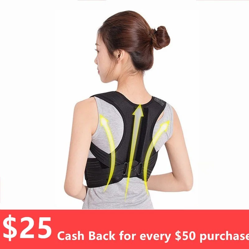 Adjustable Waist Back Spine Vertebra Braces Support Humpback Prevent Invisible Posture Corrector For Men Women Children T0677CMK
Adjustable Waist Back Spine Vertebra Braces Support Humpback Prevent Invisible Posture Corrector For Men Women Children T0677CMK