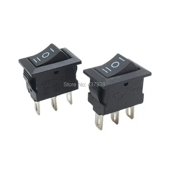 10pcs Push Button Switch 10x15mm SPST 3Pin 3 Position 3A 250V KCD11 On/Off/ON Boat Rocker Switch 10MM*15MM Black
10pcs Push Button Switch 10x15mm SPST 3Pin 3 Position 3A 250V KCD11 On/Off/ON Boat Rocker Switch 10MM*15MM Black